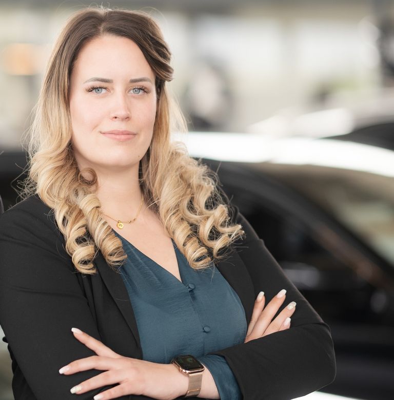 Portraitaufnahme von Kamilla Bujara-Hiedels